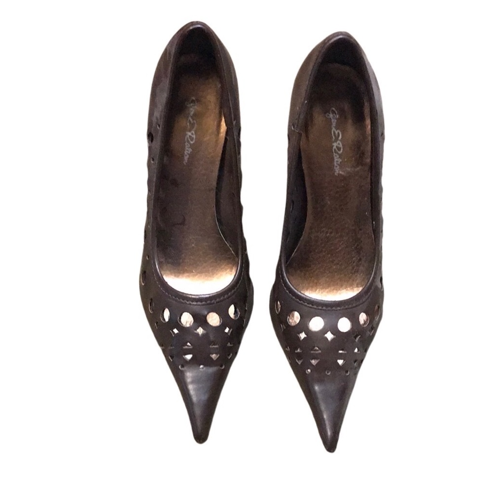 Gen E Ration “Mandy” Pointed Toe Stilettos in Brown Size 6